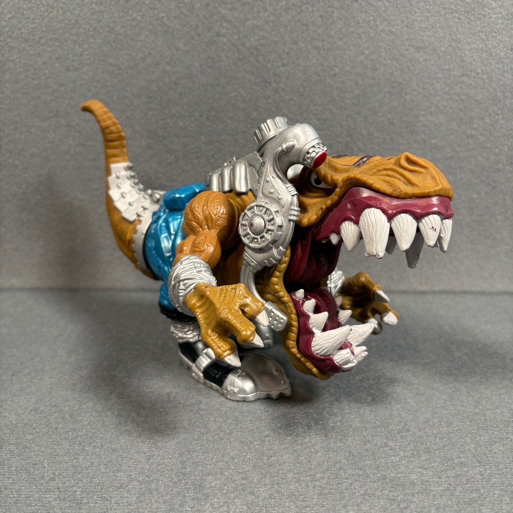 1997 Street Sharks Extreme Dinosaurs Big Bite T-Bone - T-Rex - Incomplete